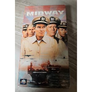 Midway‎ vhs movie Charlton Heston